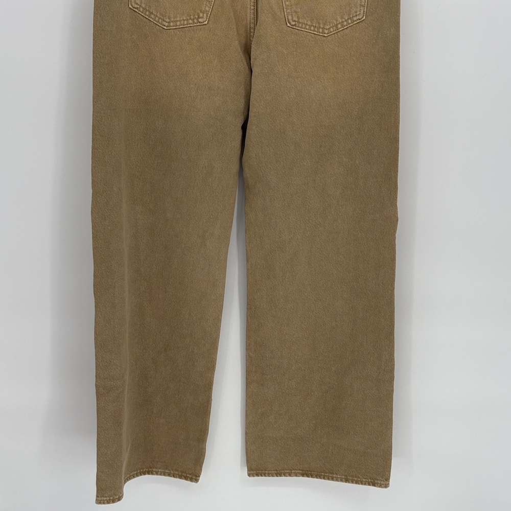 🏹 nwt Levi's rib cage wide leg, super high-rise High Tan Jeans - Picture 7 of 10